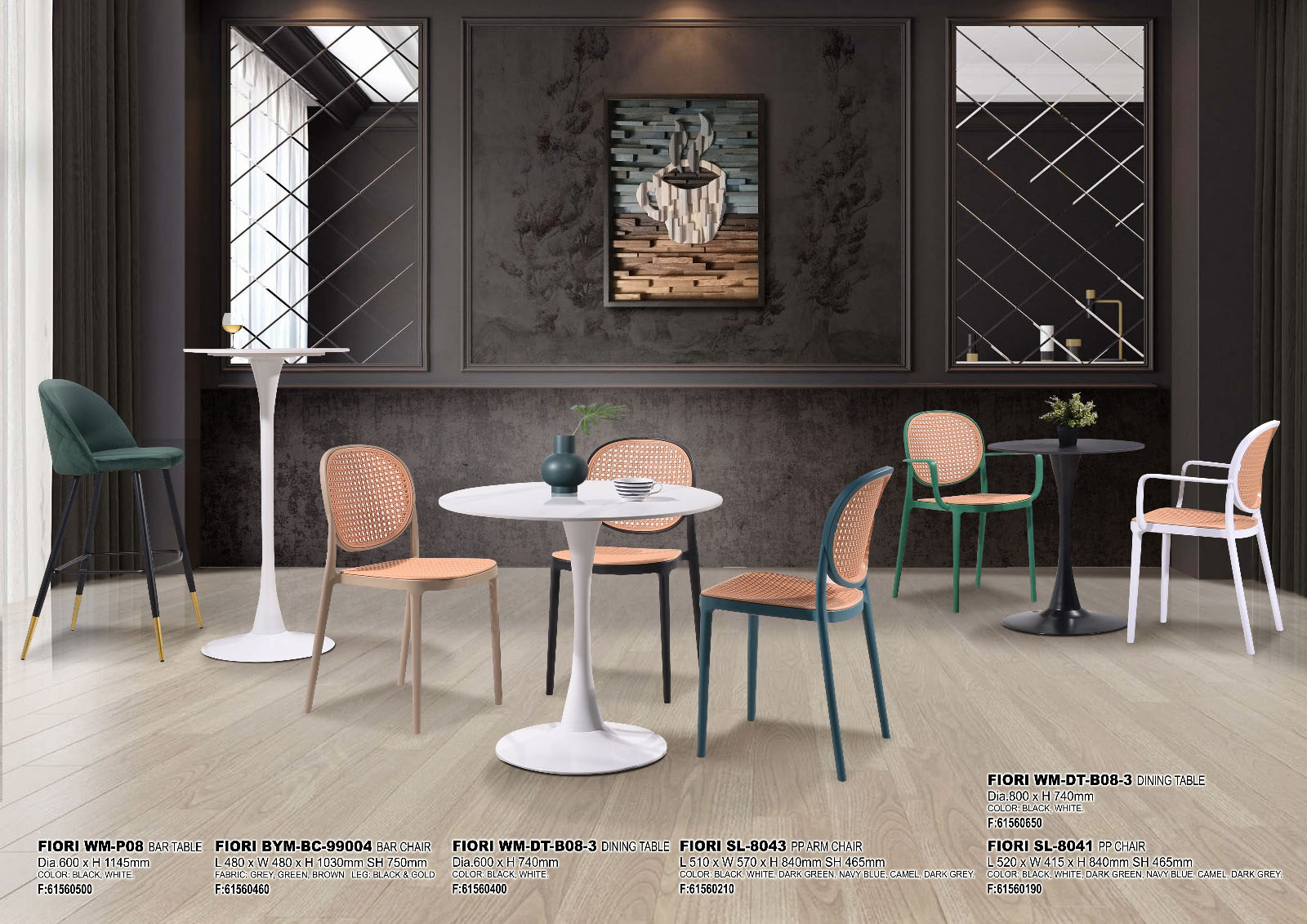 FIORI WM-P08 & BYM-BC-99004 & WM-DT-B08-3 & SL-8043 & WM-DT-B08-3 & SL-8041