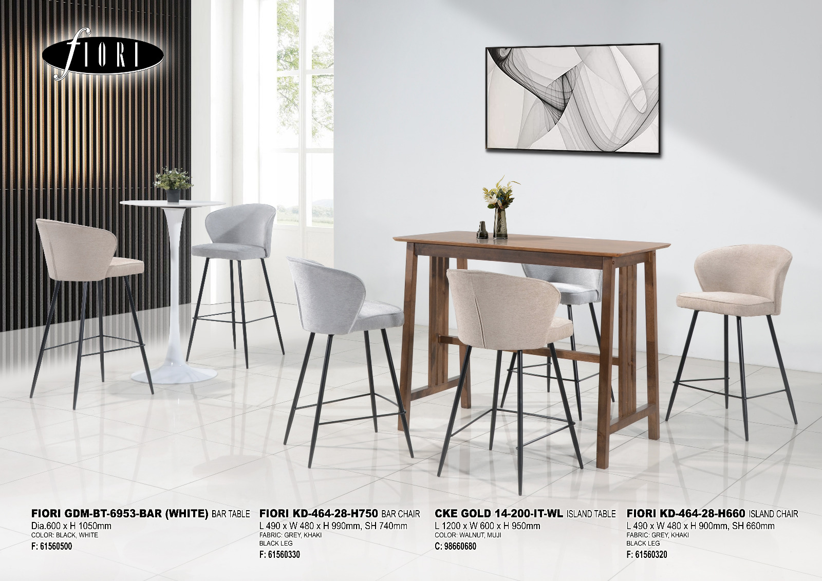 FIORI KD-464-28-H750+GDM-BT-6953-BAR+KD-464-28-H660+CKE 14-200-IT